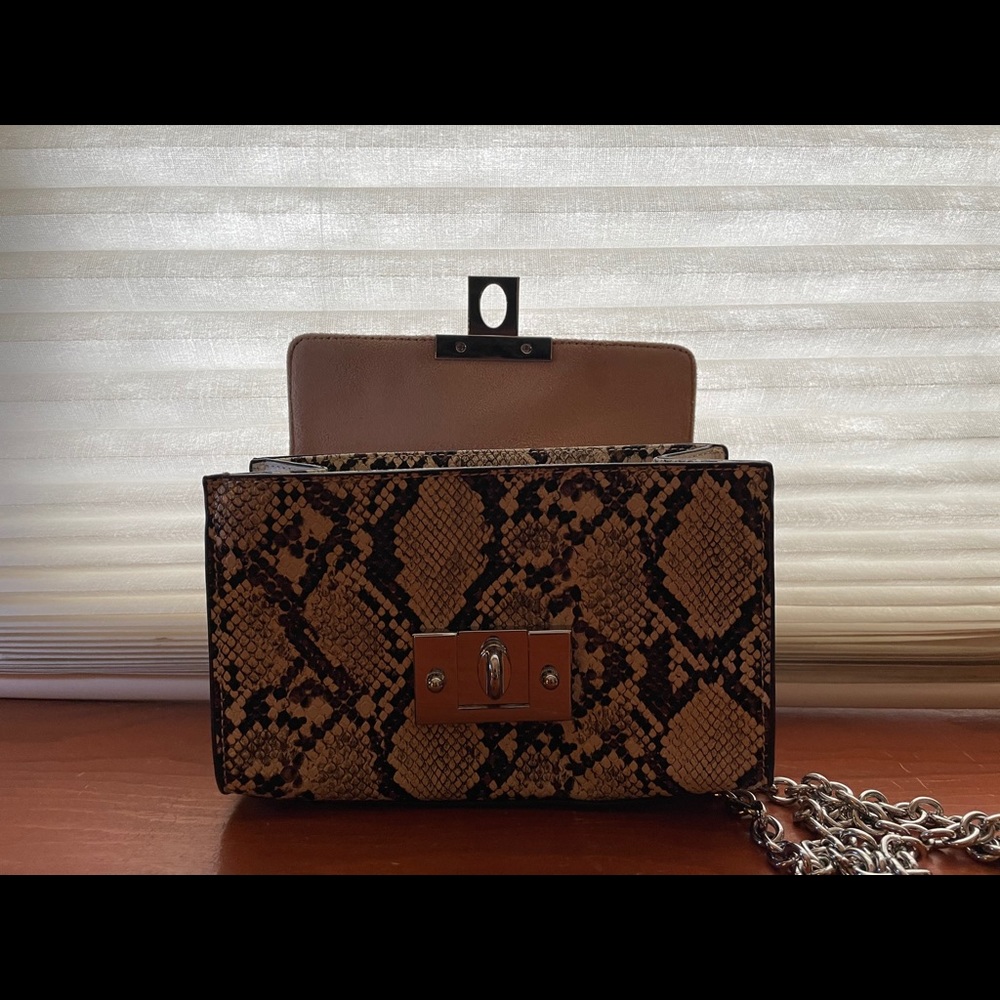 Sam Edelman Crocodile Leather Crossbody Bag